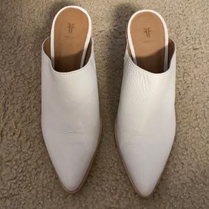 Frye Flynn Pointy Toe Mules